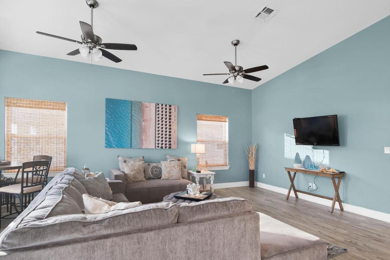 New 5 Bdrm W/Pool, Observation Deck Walk To Beach! Порт Арансас Екстериор снимка
