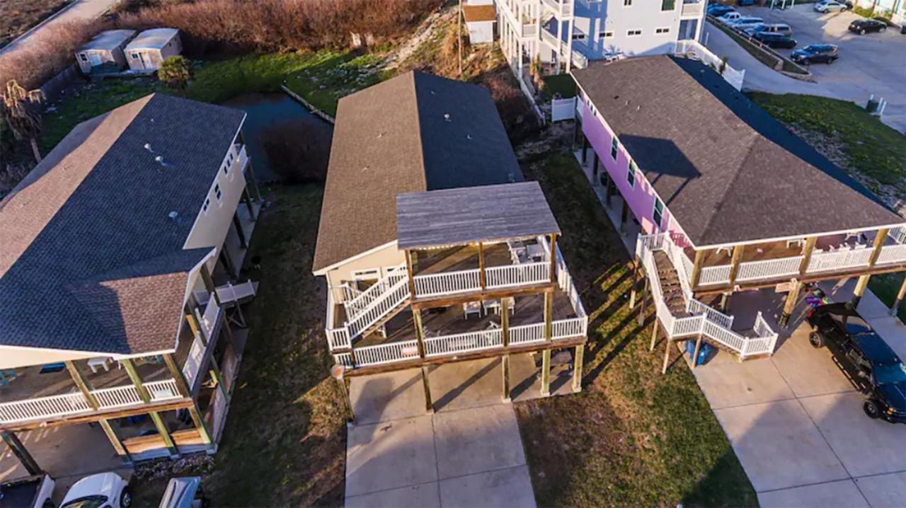 New 5 Bdrm W/Pool, Observation Deck Walk To Beach! Порт Арансас Екстериор снимка